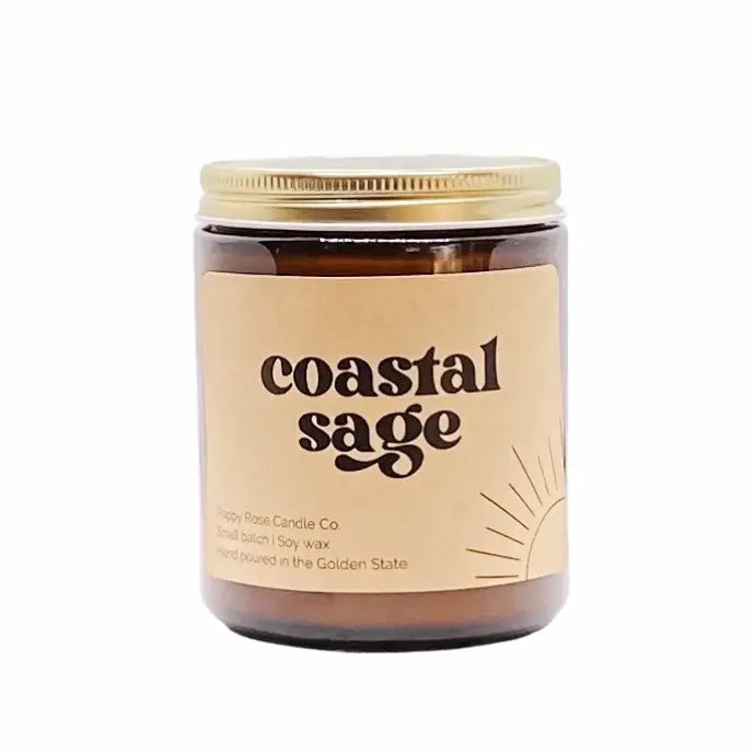Poppy Rose Candles-8oz
