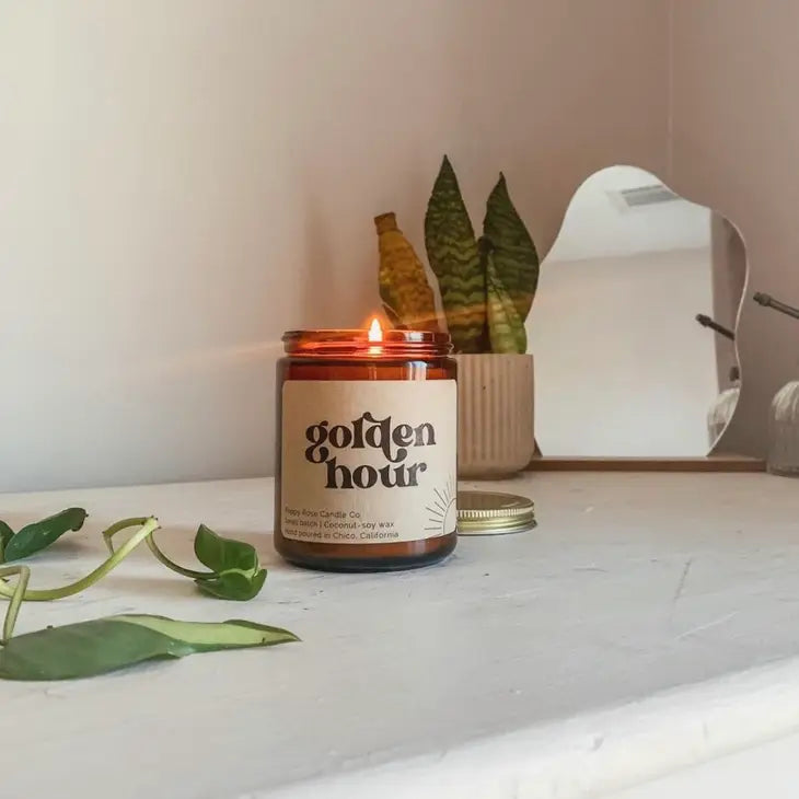 Poppy Rose Candles-8oz