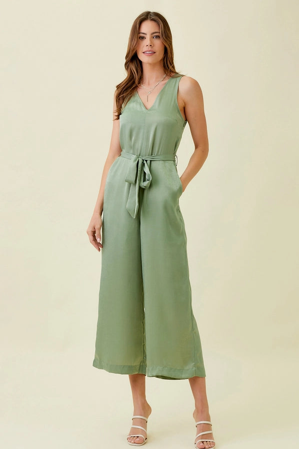 Juniper Satin Jumpsuit