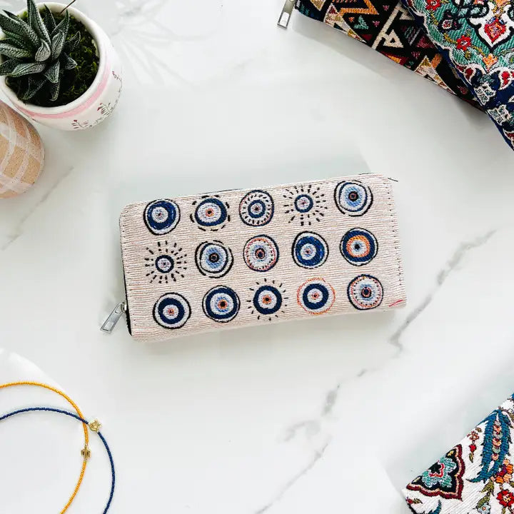 Boho Zipper Wallet