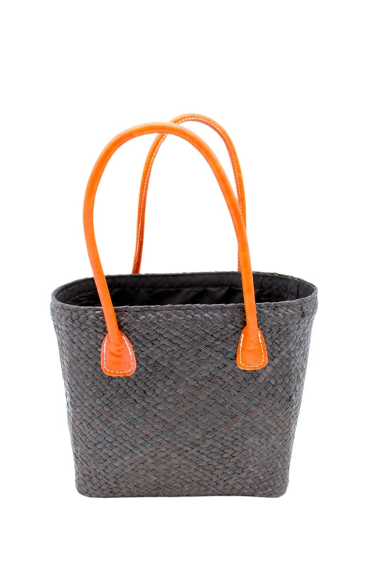 Pia Straw Basket Bag
