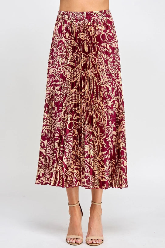 Holly Pleated Skirt