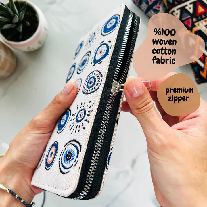 Boho Zipper Wallet