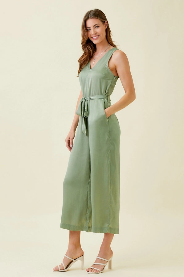 Juniper Satin Jumpsuit