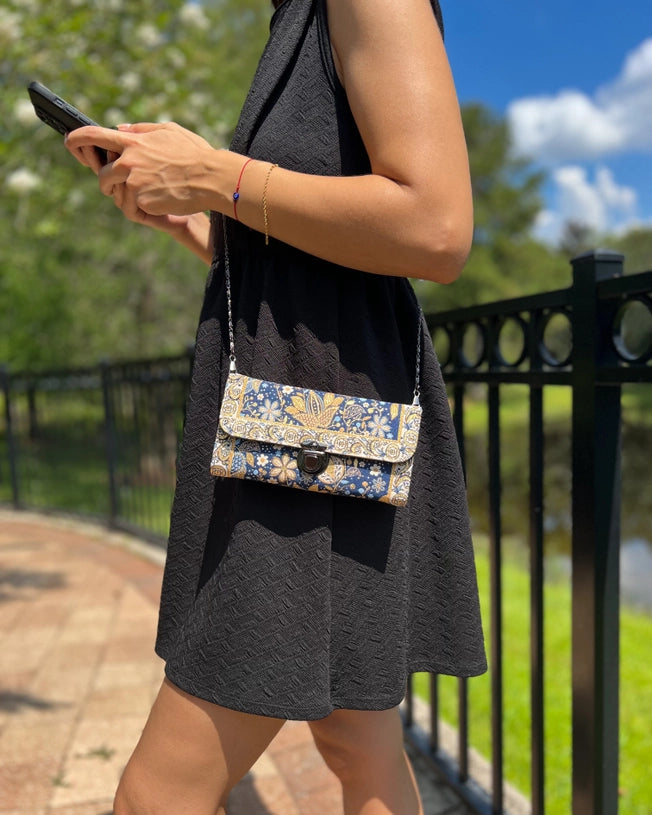 Bohemian Print Crossbody Purse