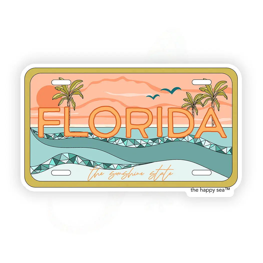 FL Plate Sticker