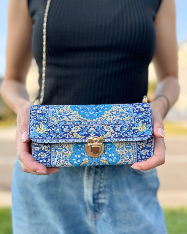 Bohemian Print Crossbody Purse
