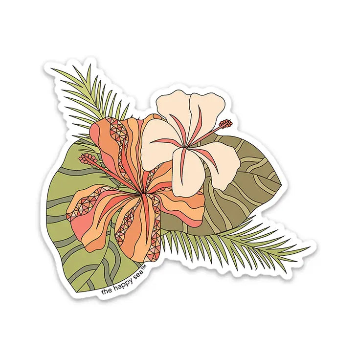 Hibiscus Sticker