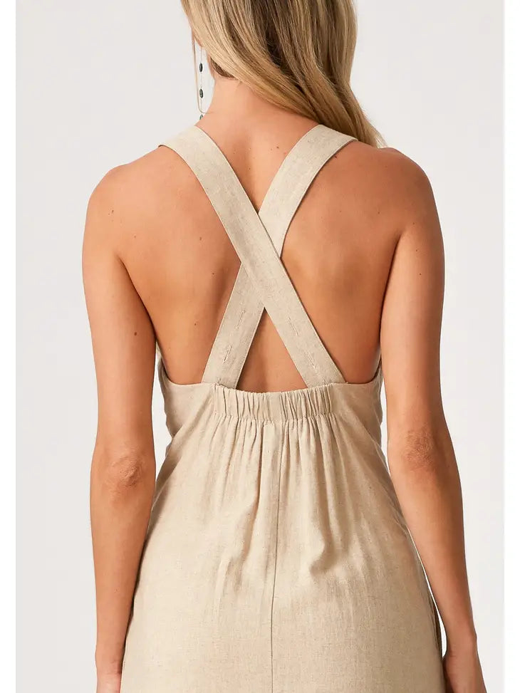 Reina Linen Dress