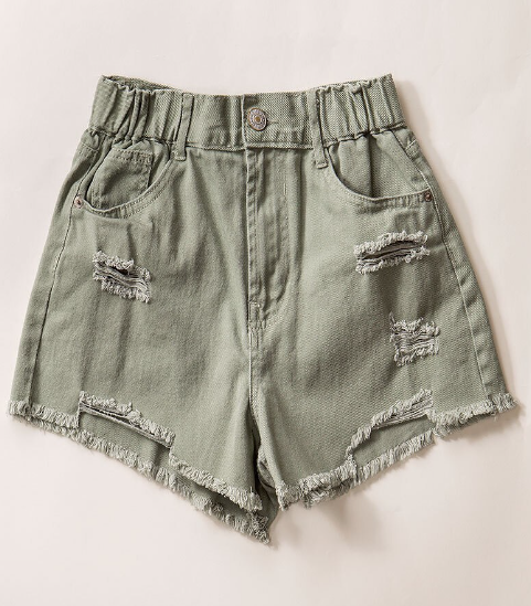 Paula High Waist Shorts