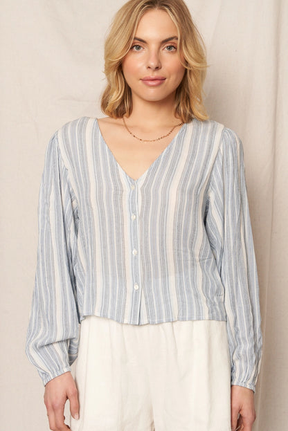 Shay Striped Blouse
