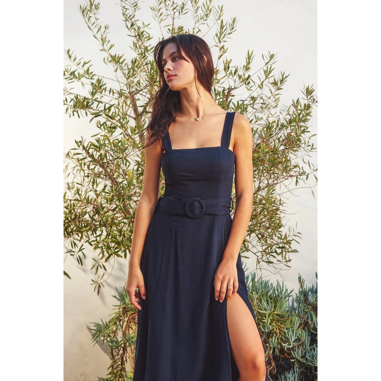 Forever Love Belted Dress