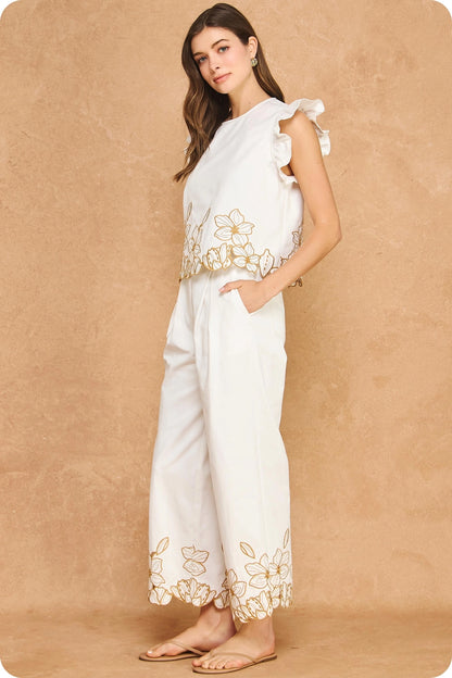 Aurelia Embroidered Blouse