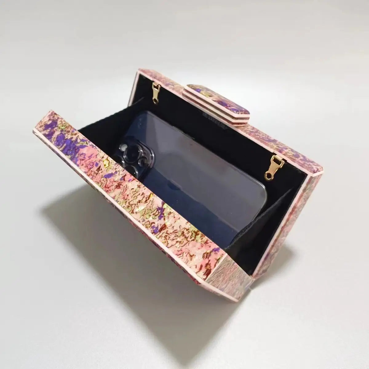 Acrylic Purse with chain