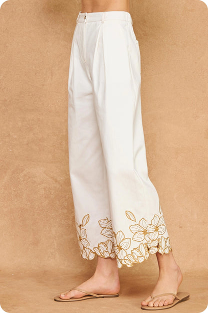 Aurelia Embroidered Pant