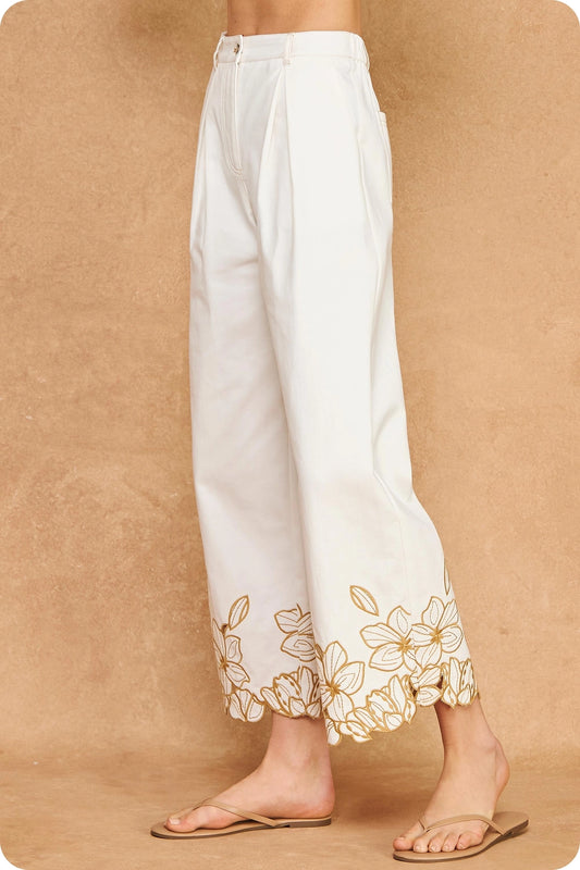 Aurelia Embroidered Pant