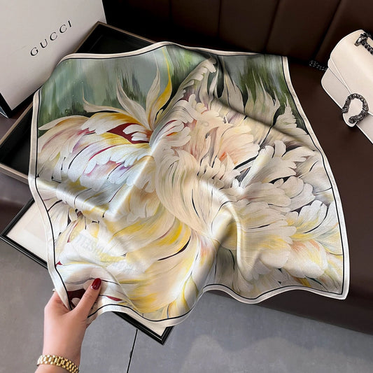 100% silk scarf