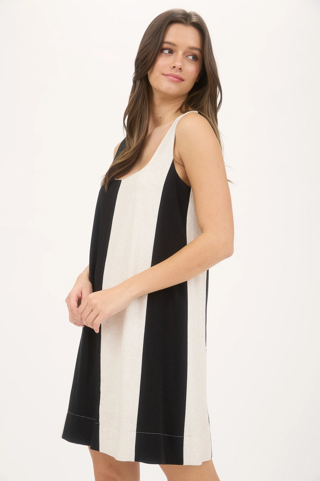 Colorblock Shift Dress