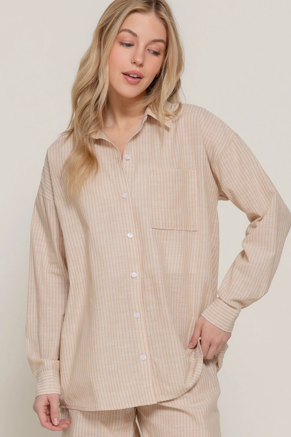 L/S Boyfriend Shirt