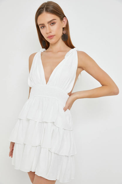 Blair Tiered Mini Dress