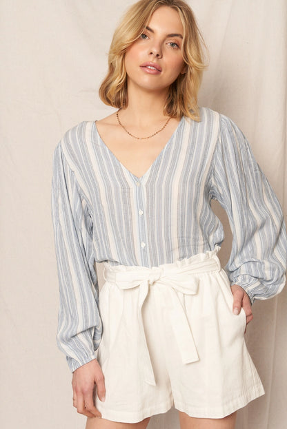 Shay Striped Blouse