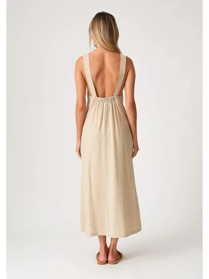 Reina Linen Dress