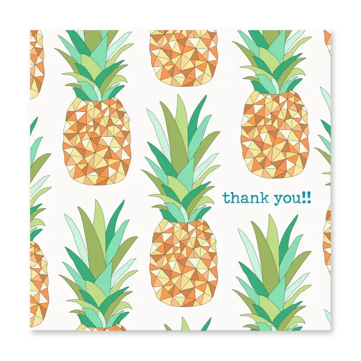Thank You-Pineapple Card