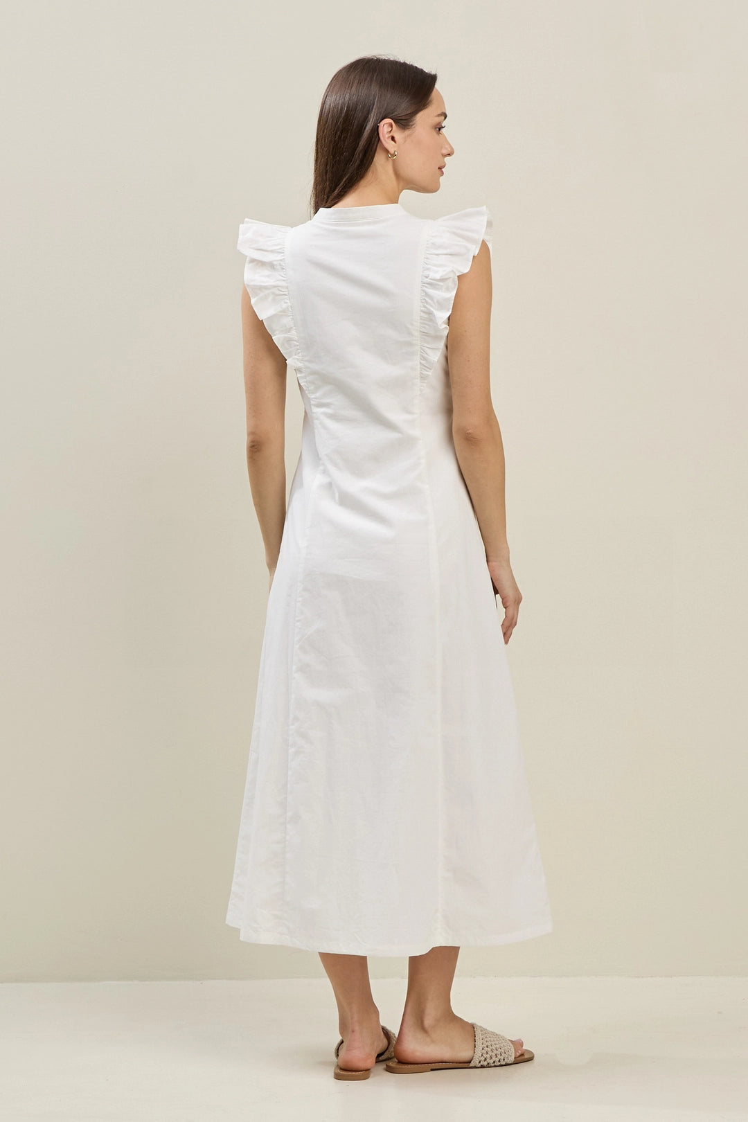 Camila Cotton Ruffle Dress