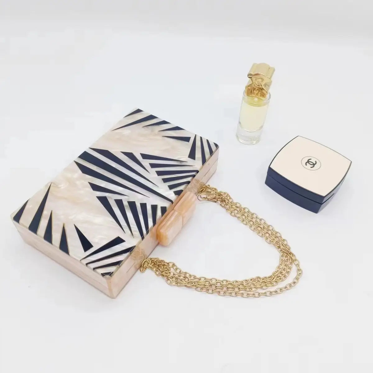 Acrylic Purse with chain