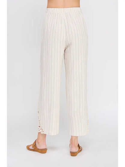 Sanibel Stripe Linen Pant