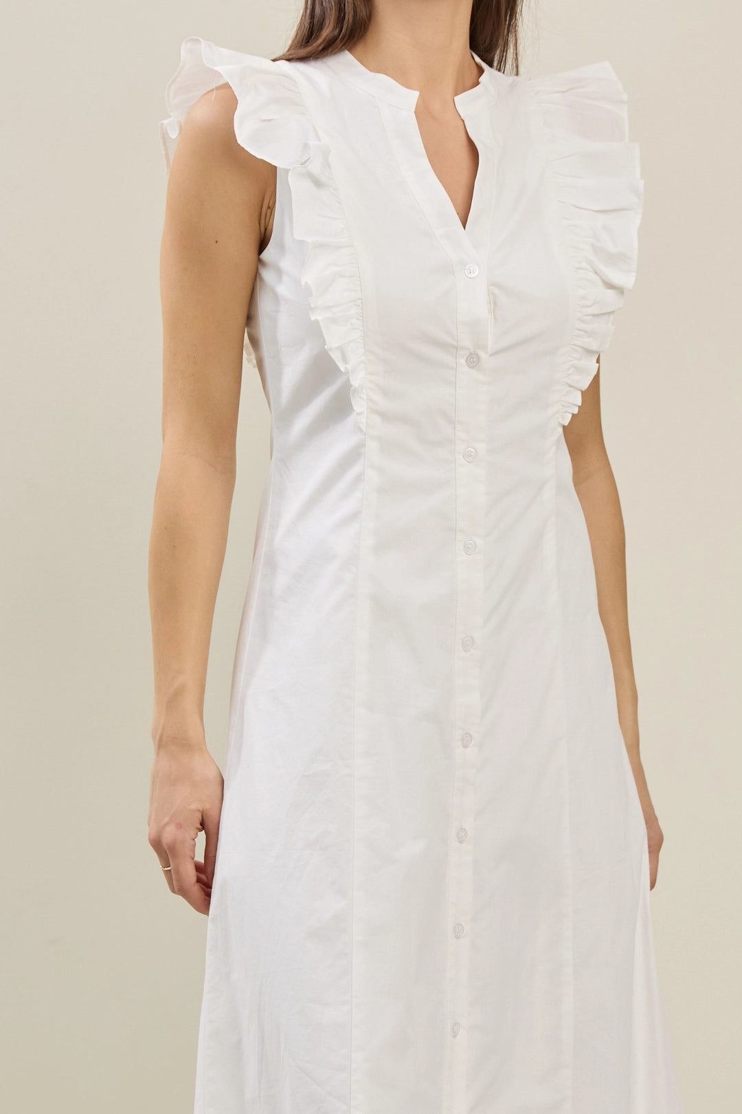 Camila Cotton Ruffle Dress