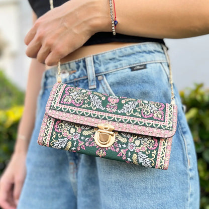 Bohemian Print Crossbody Purse