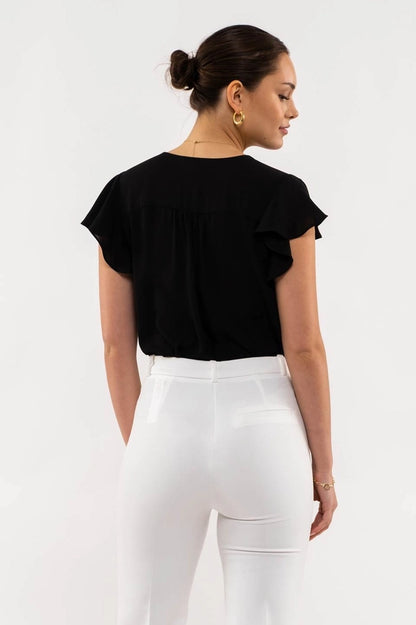 Gemma Flutter Blouse