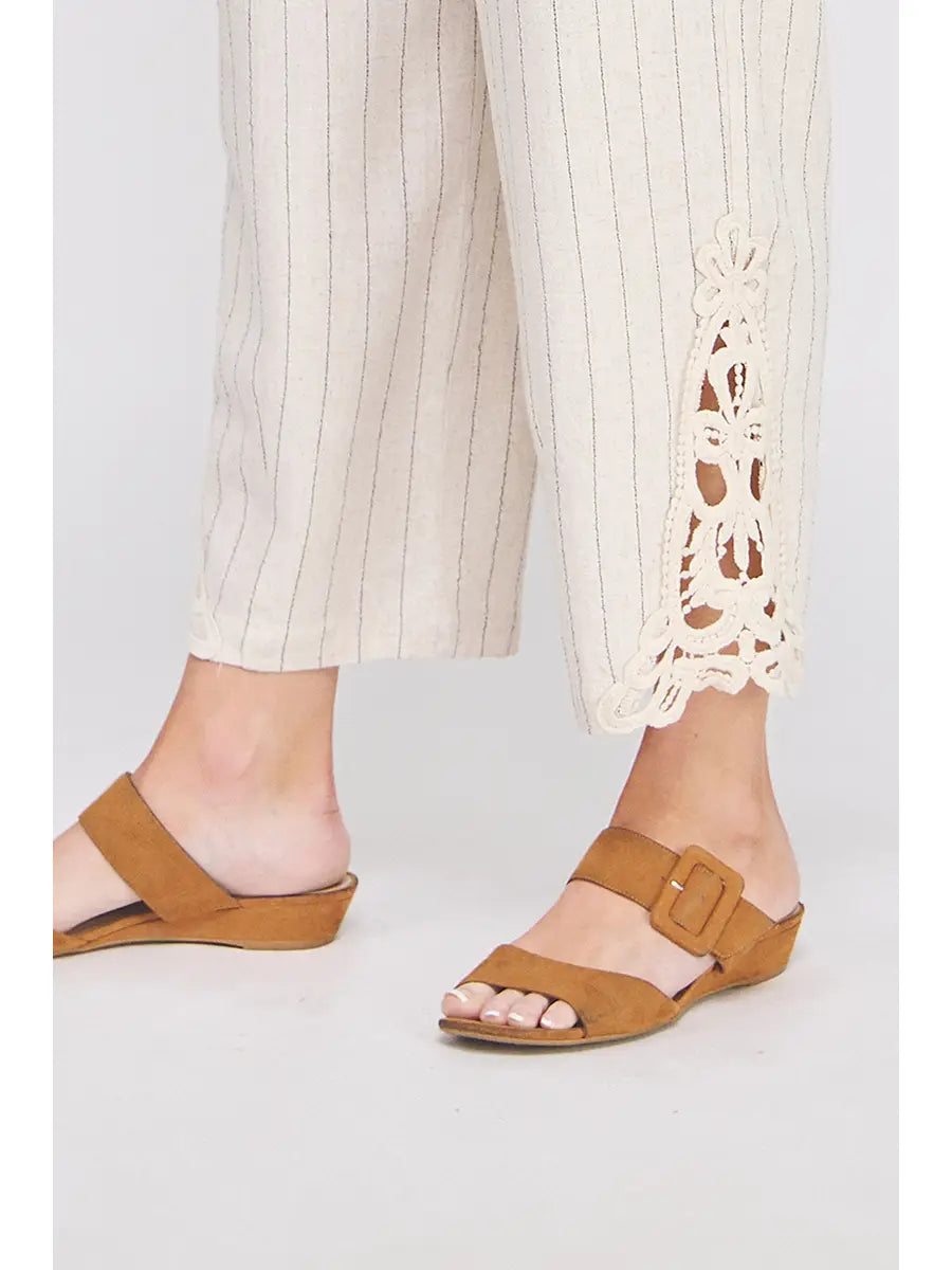 Sanibel Stripe Linen Pant