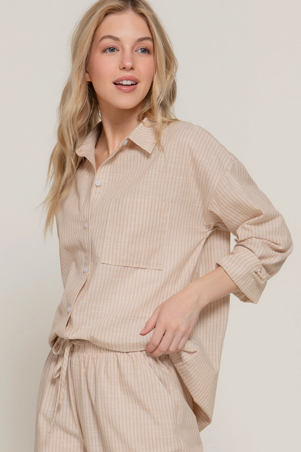 L/S Boyfriend Shirt