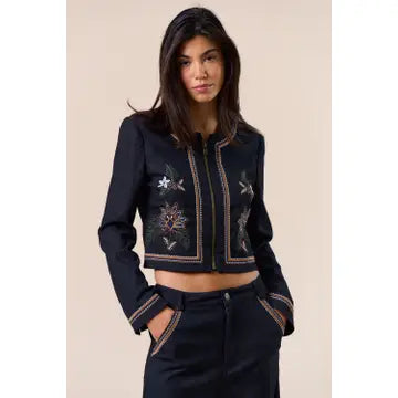 Nina Embroidered Jacket