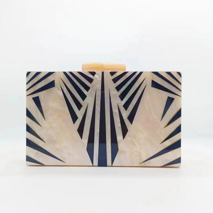 Acrylic Purse with chain