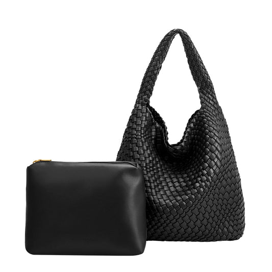 Johanna Shoulder Bag- Black