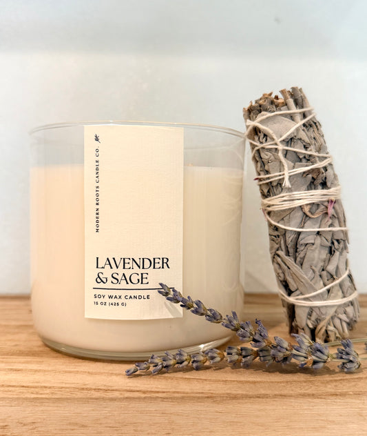 Lavender & Sage Candle