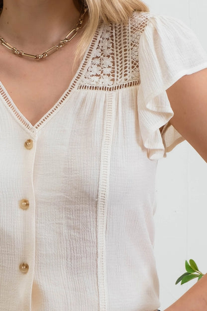 Lily Eyelet Blouse