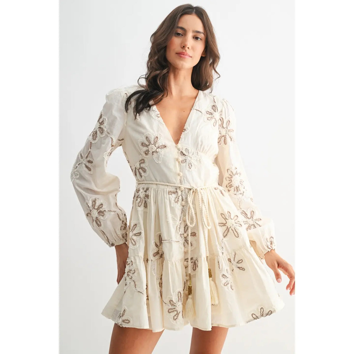 Amelie Embroidered Dress