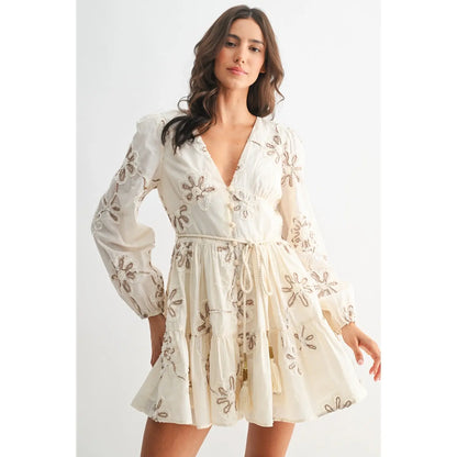 Amelie Embroidered Dress