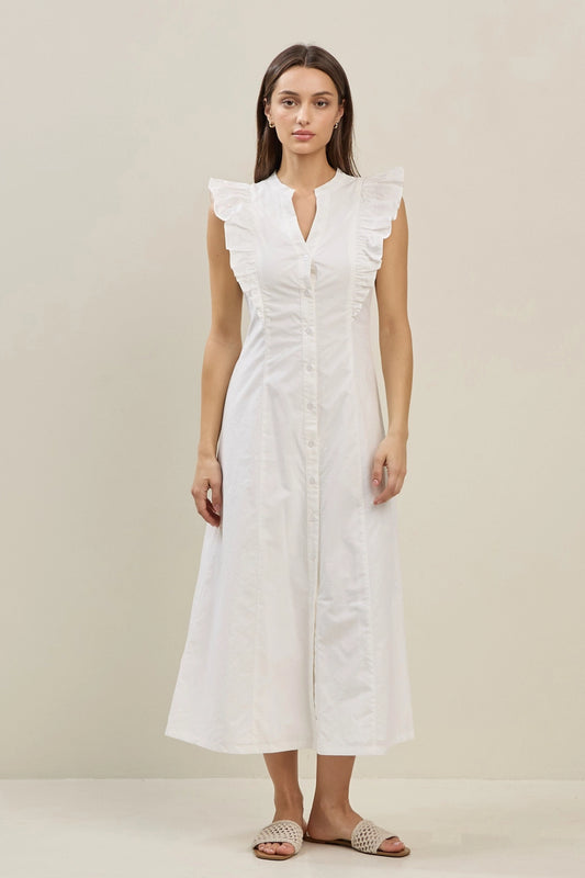 Camila Cotton Ruffle Dress
