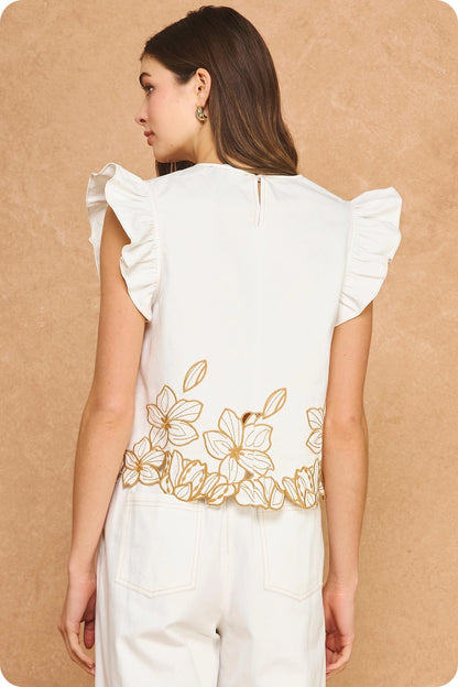 Aurelia Embroidered Blouse
