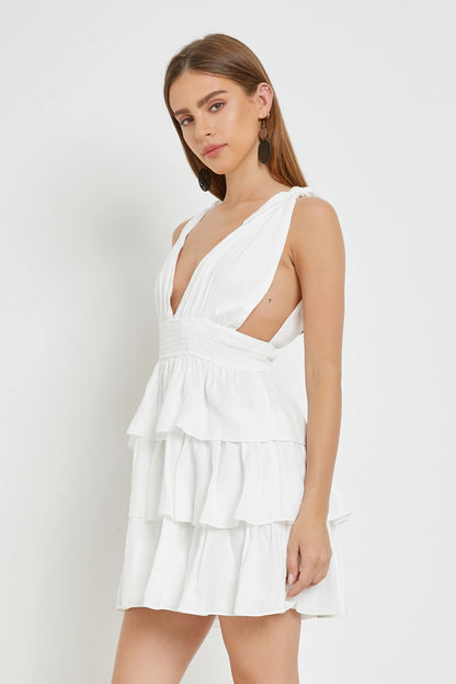 Blair Tiered Mini Dress