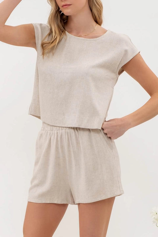 Casual Linen Tee