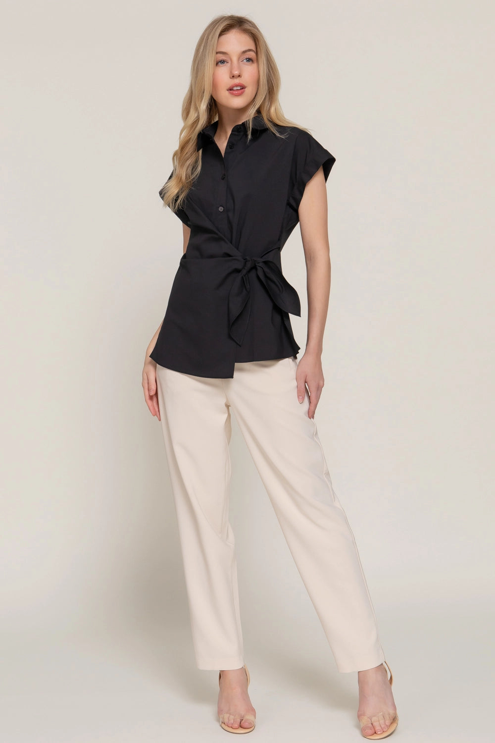 Knot Poplin Shirt