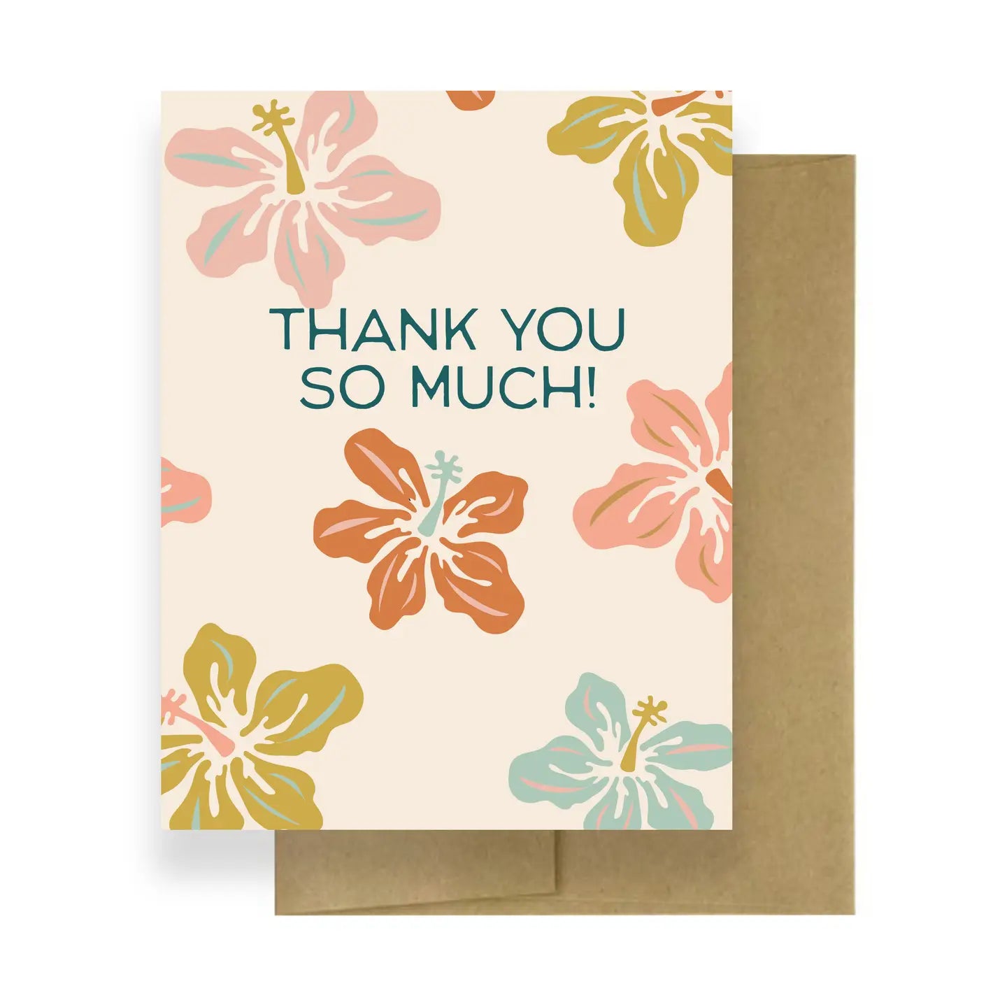 Thank You! Hibiscus Card