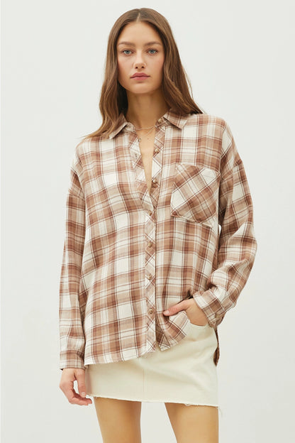 Mocha Flannel