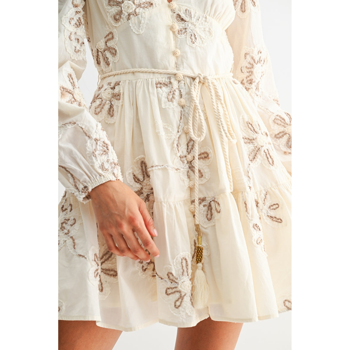 Amelie Embroidered Dress